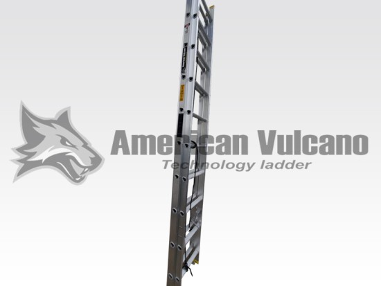 ESCALERA TELESCOPICA 102 KG AMERICAN VULCANO - Izajes Premium